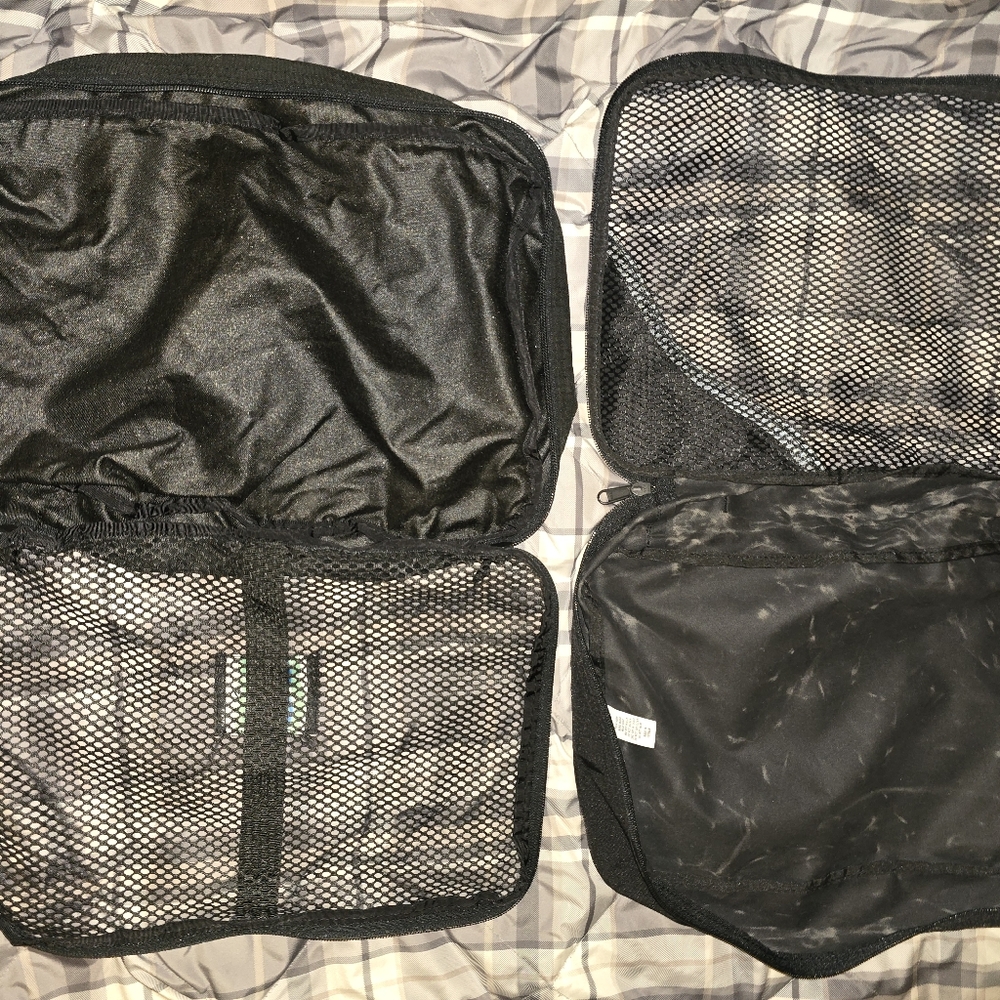 2 Eagle Creek Mesh front packing cubes